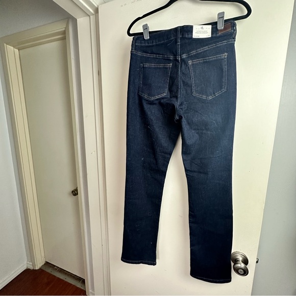 Lauren Ralph Lauren Mid-Rise Slimming Panels Premier Straight Jeans NWT 10/30 - Picture 6 of 16